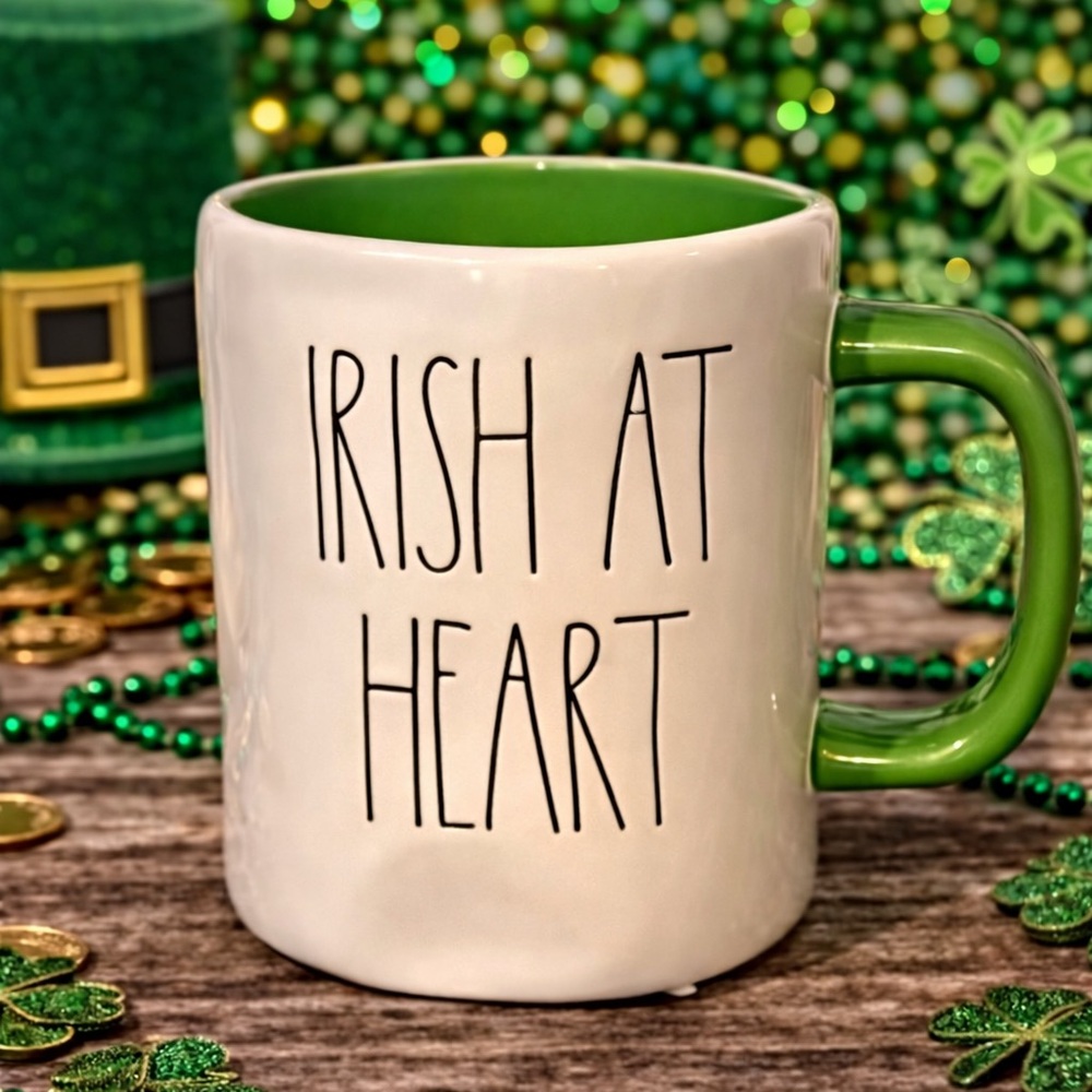 Rae Dunn IRISH AT HEART Mug